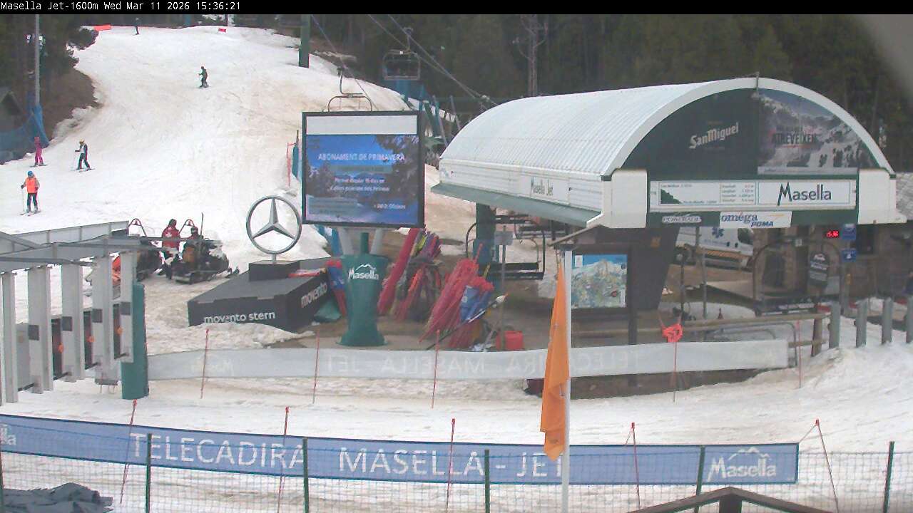 Webcam en Masella Jet
