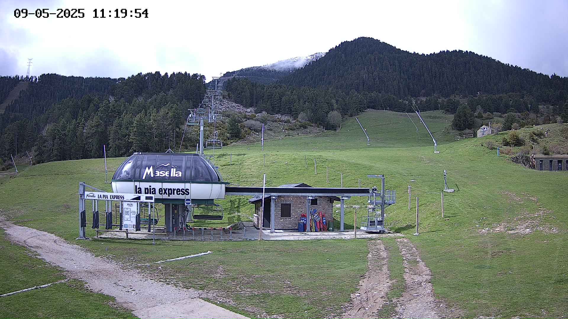 Webcam en La Pia - Estación Inferior