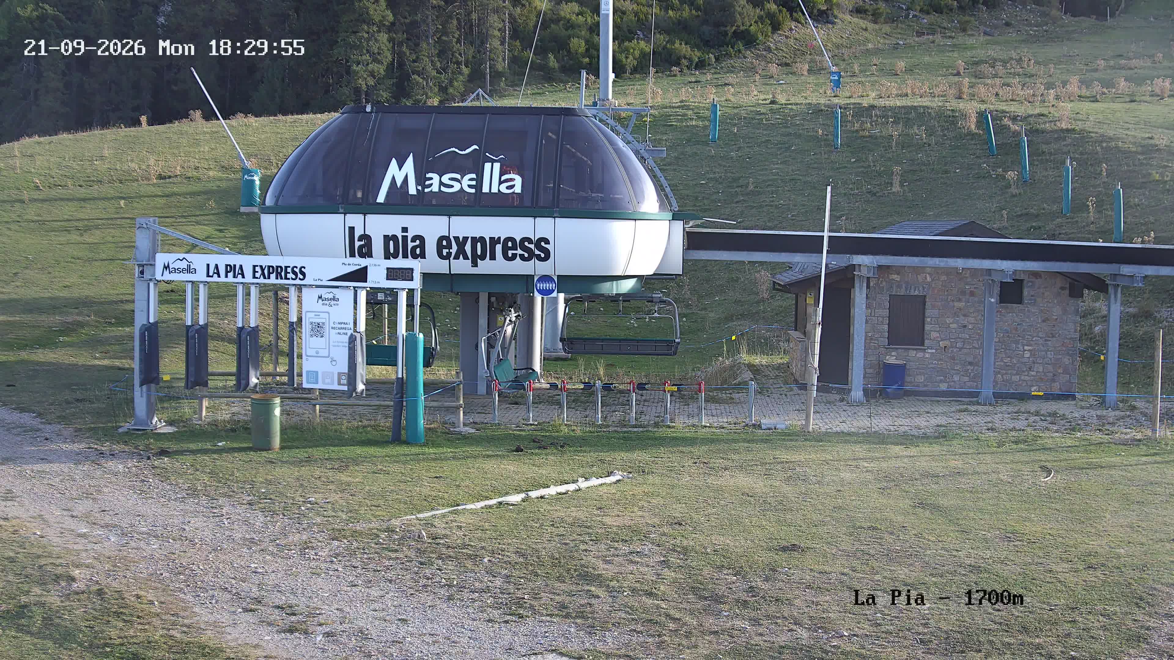 Webcam en La Pia - Estaci&oacute;n Inferior