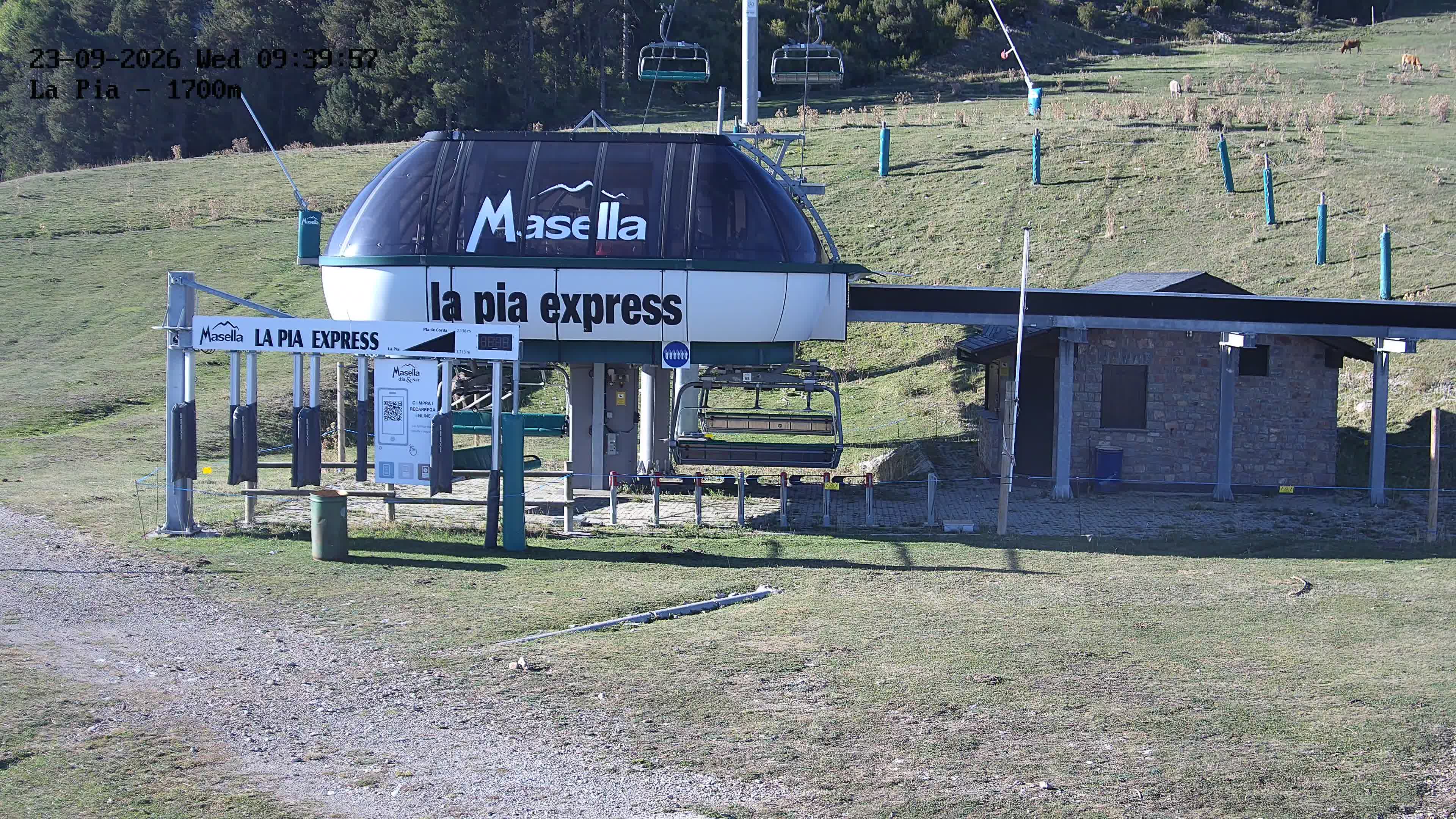 Webcam en La Pia - Estaci&oacute;n Inferior