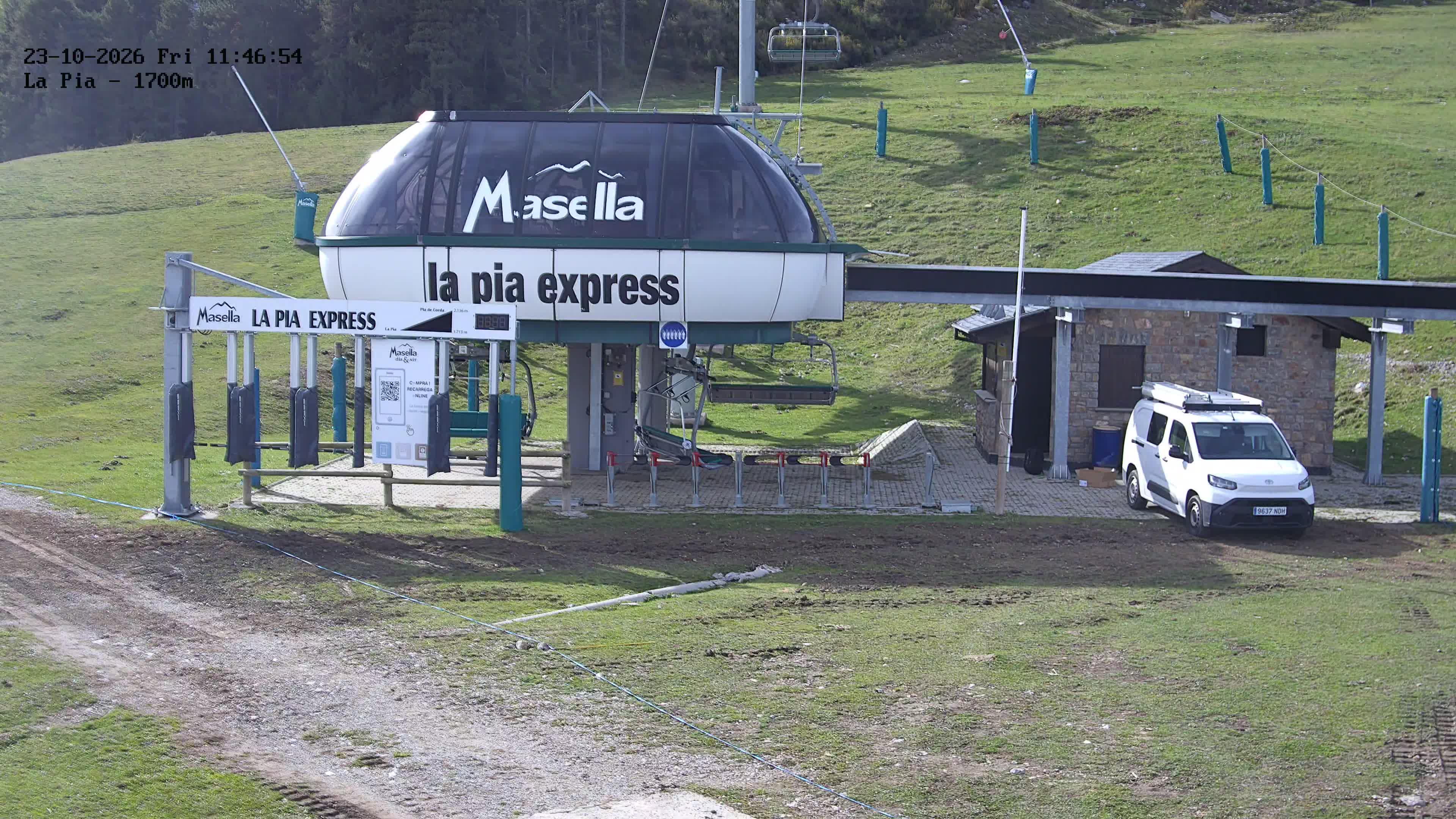 Webcam en La Pia - Estaci&oacute;n Inferior