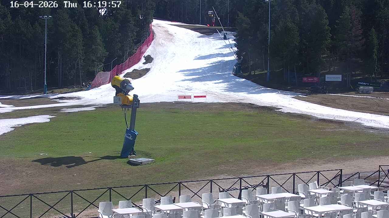 Webcam en Pla de Masella