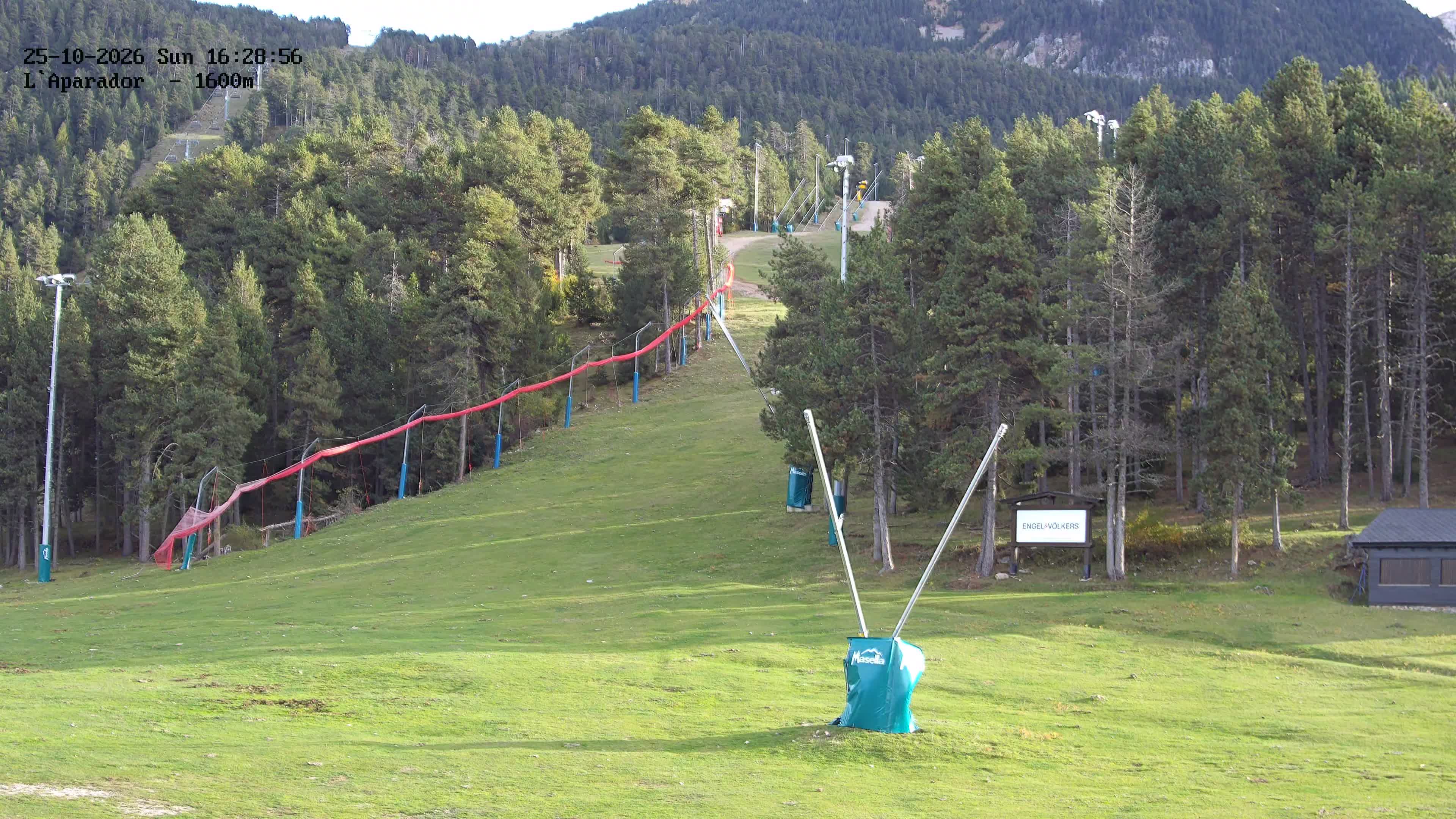 Webcam dans L&acute;Aparador, Masella (Catalogne)