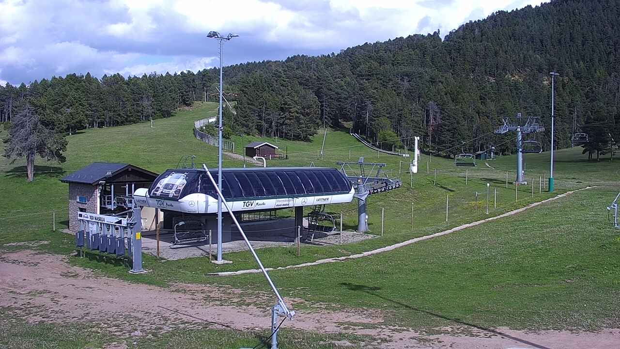 Webcam dans TGV Masella