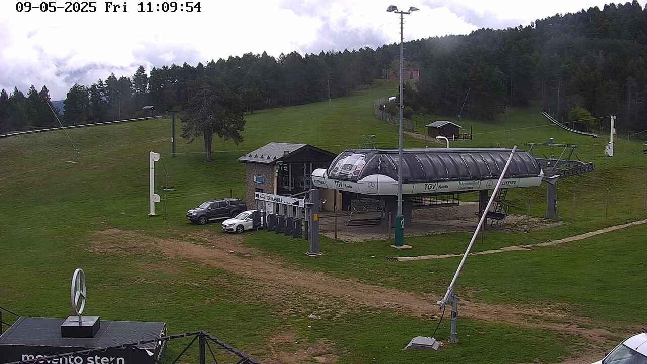 Webcam en TGV Masella