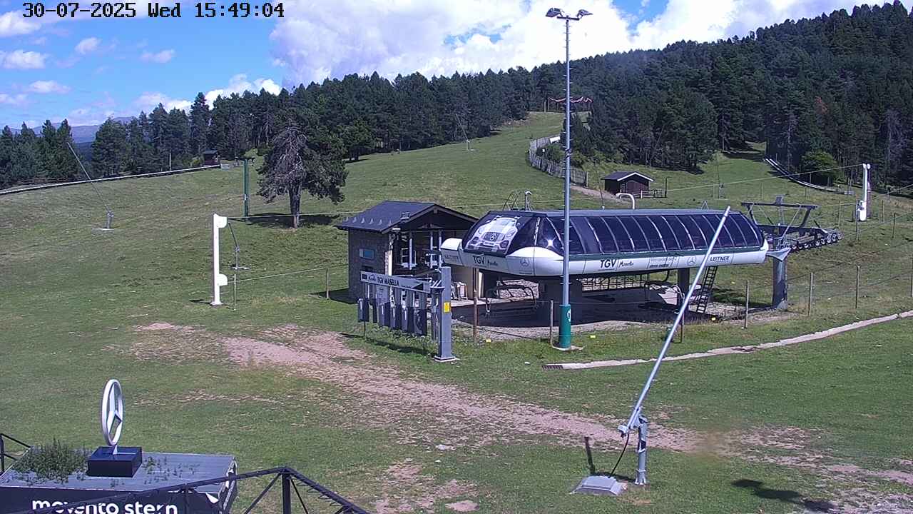 Webcam en TGV Masella