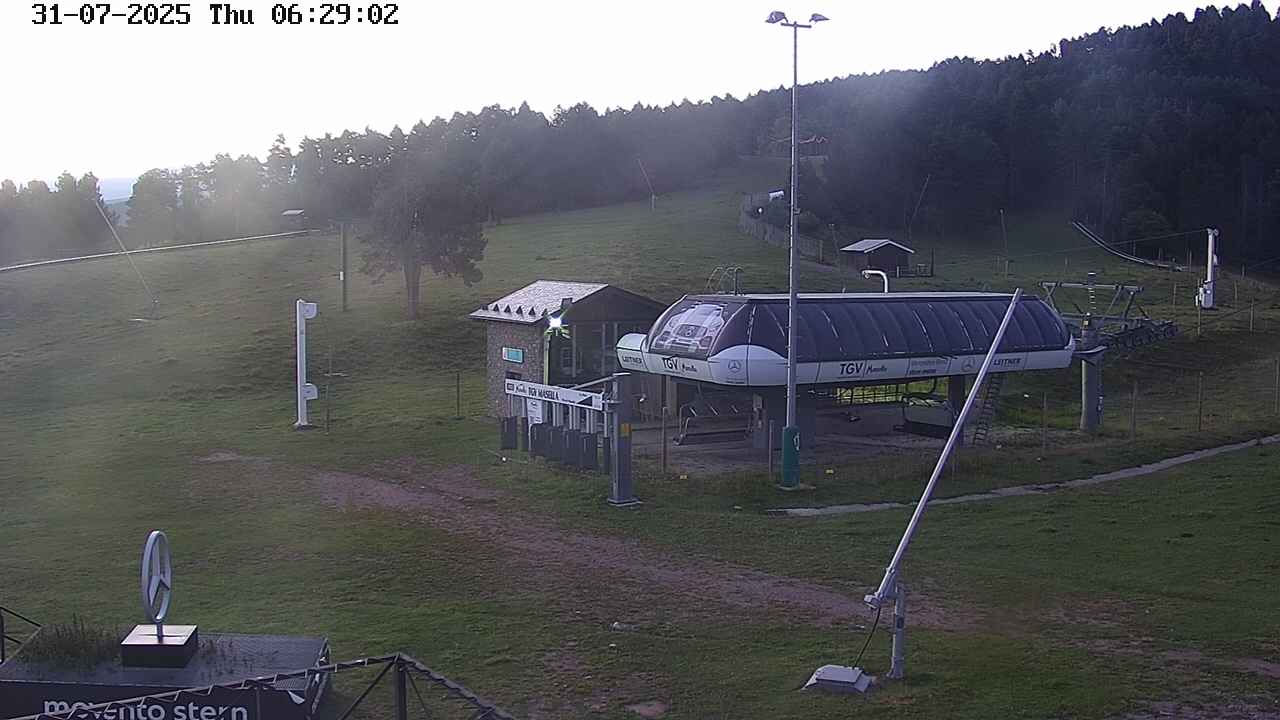 Webcam en TGV Masella