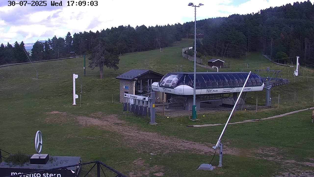 Webcam en TGV Masella
