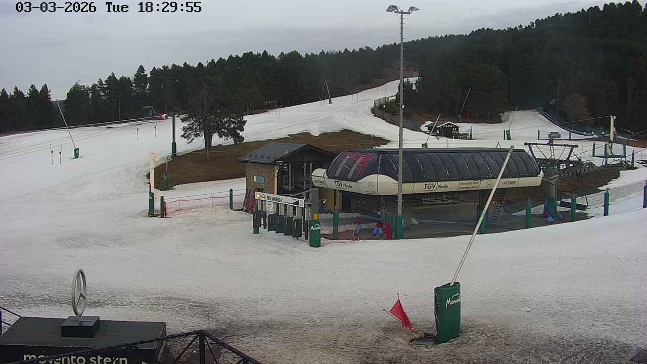Webcam en TGV Masella