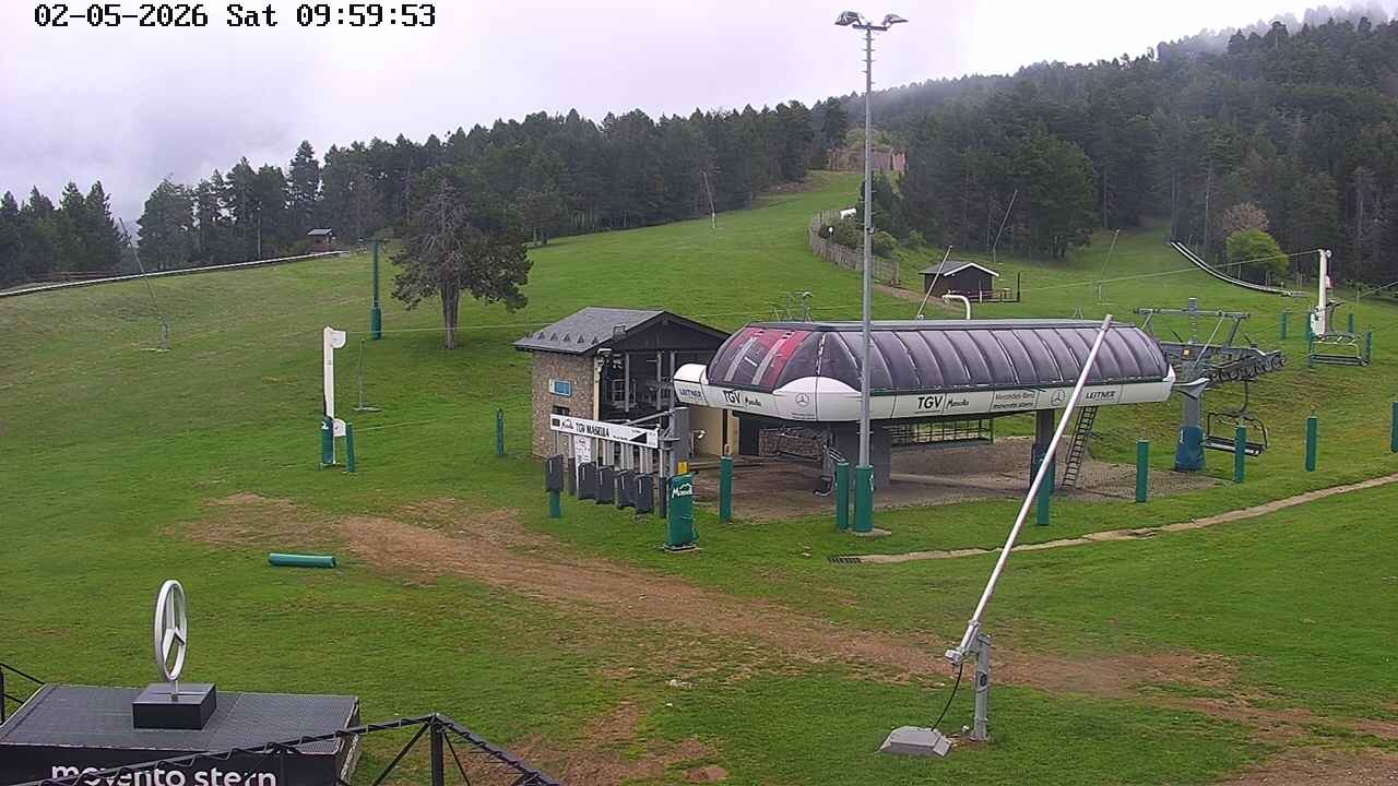 Webcam en TGV Masella