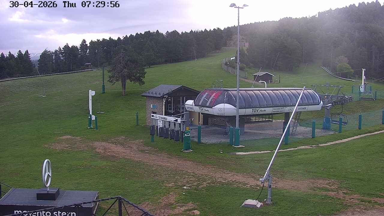 Webcam en TGV Masella