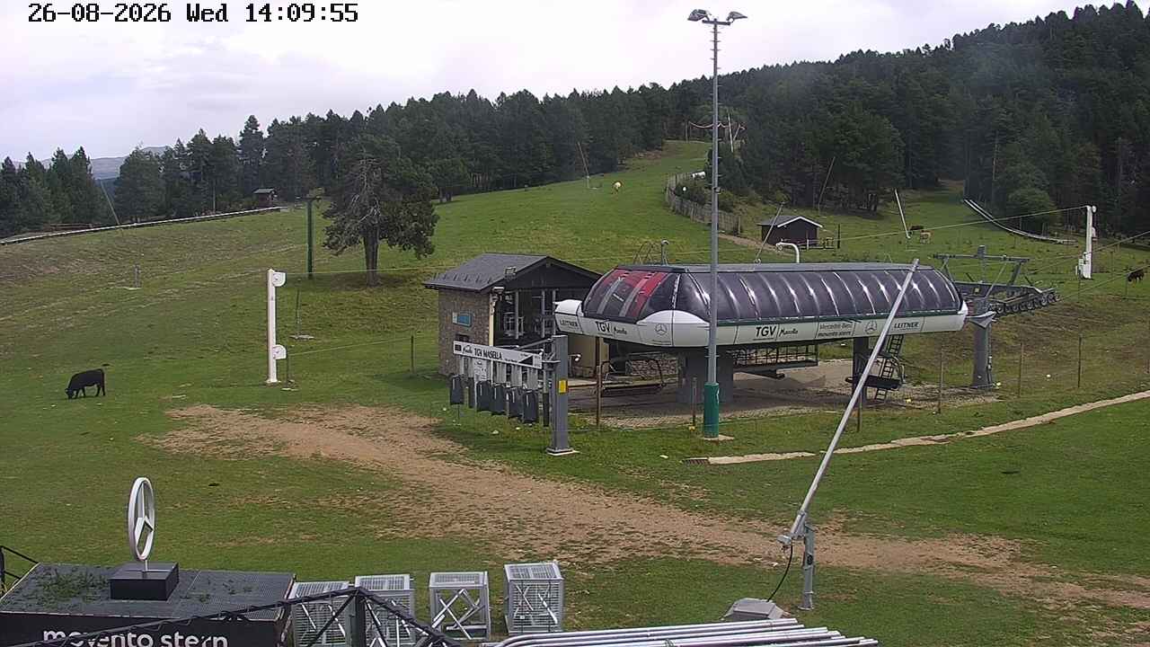 Webcam en TGV Masella