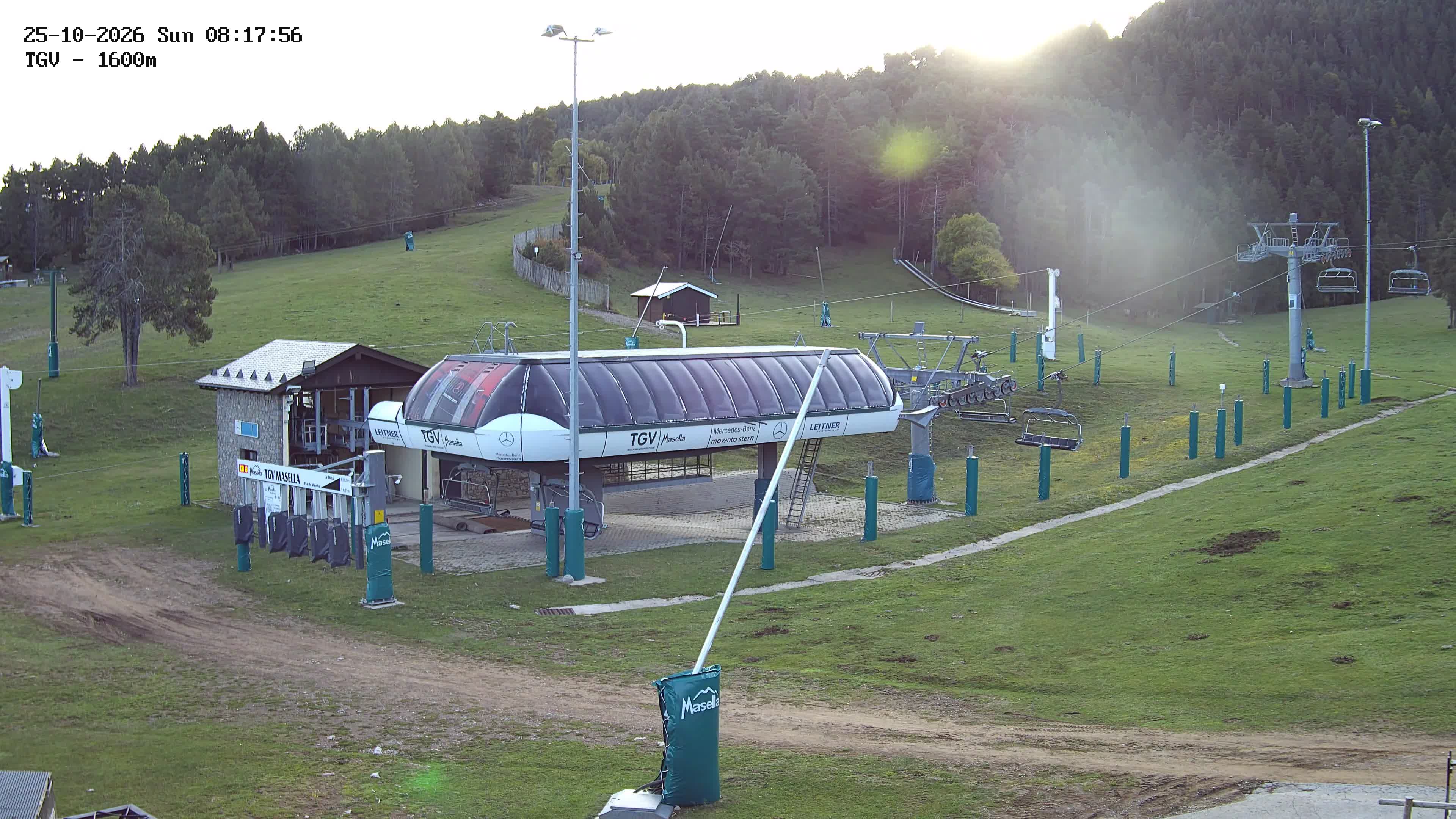 Webcam en TGV Masella