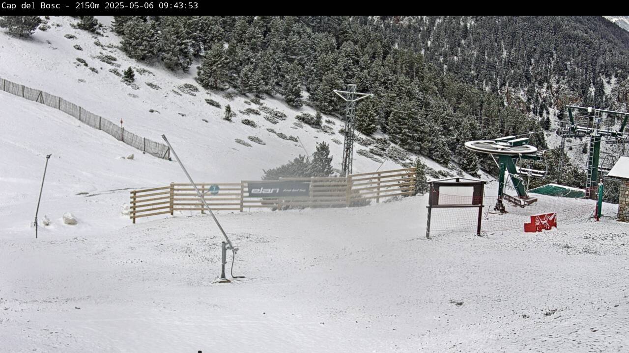 Masella webcam - ski slope Cap del Bosc